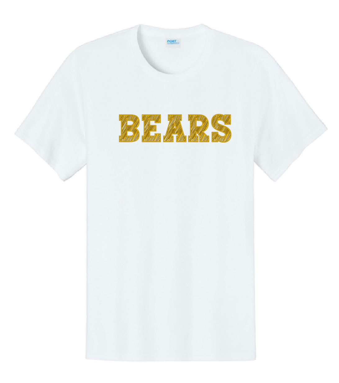 Unisex White T-Shirt – Delran Bears Swim Team - Image 7