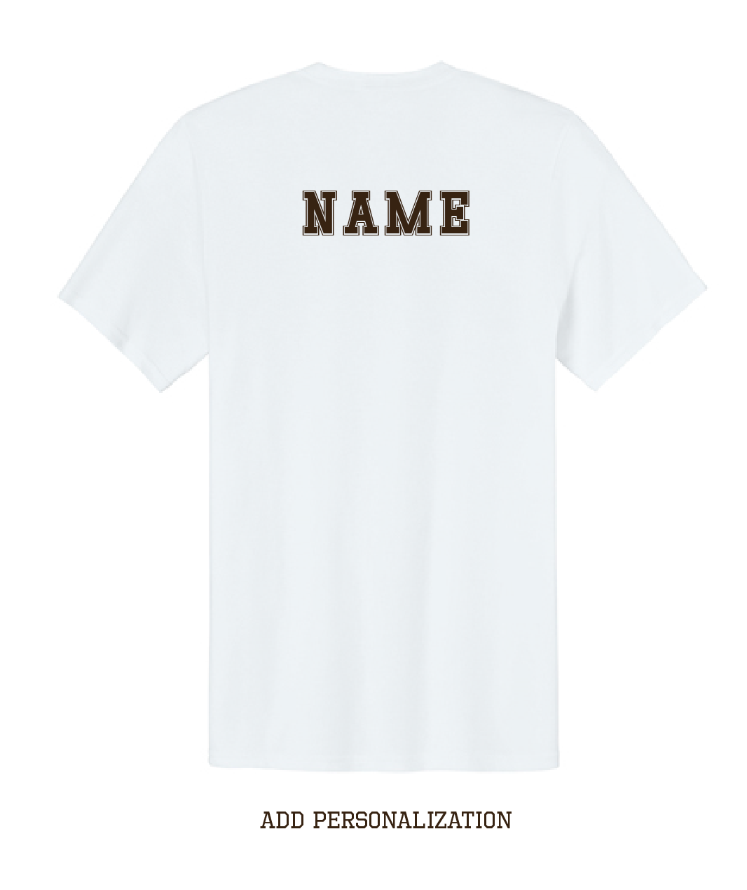 Unisex White T-Shirt – Delran Bears Swim Team - Image 2