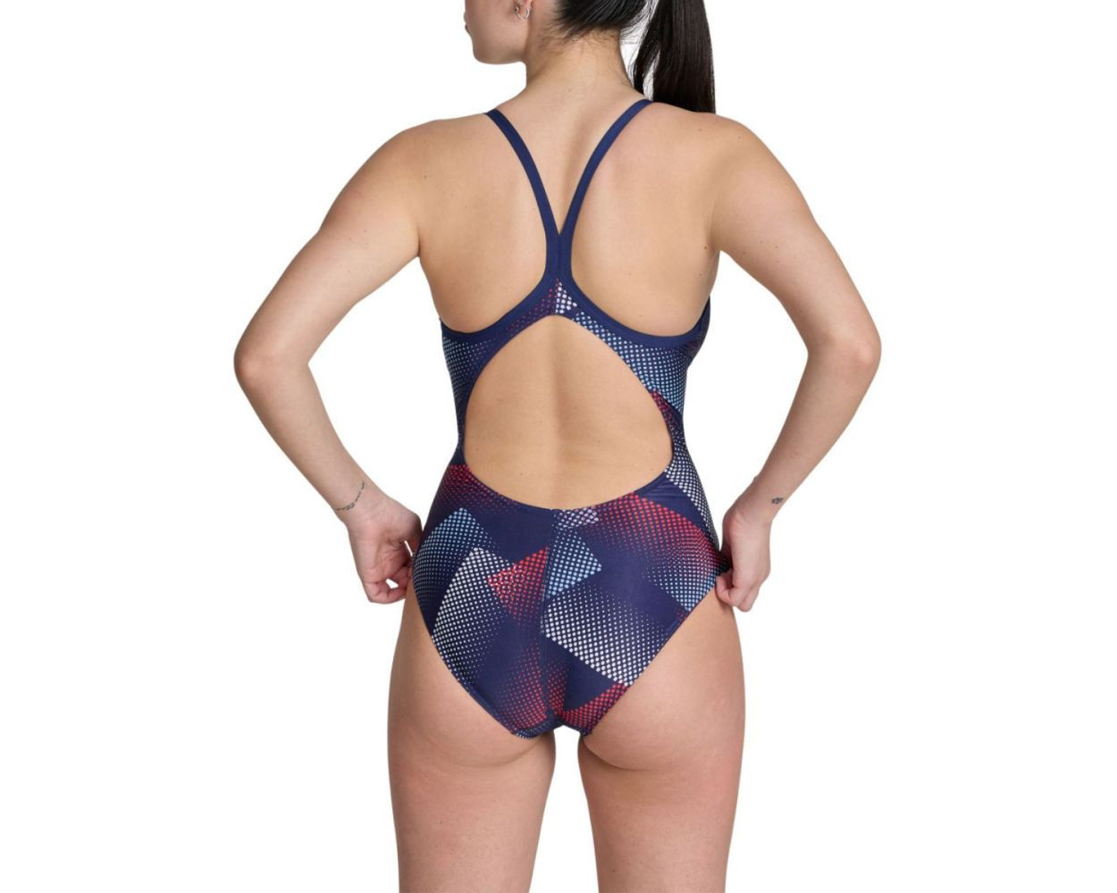 Arena Women's Halftone -NAVY-TEAM RED WHITE BLUE - Image 2