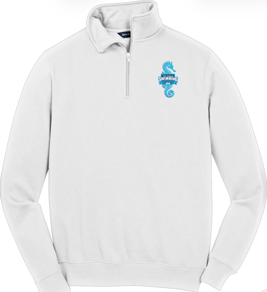 Tri-County 2026 Adult Cotton 1/4-Zip Pullover - Ash - Image 2