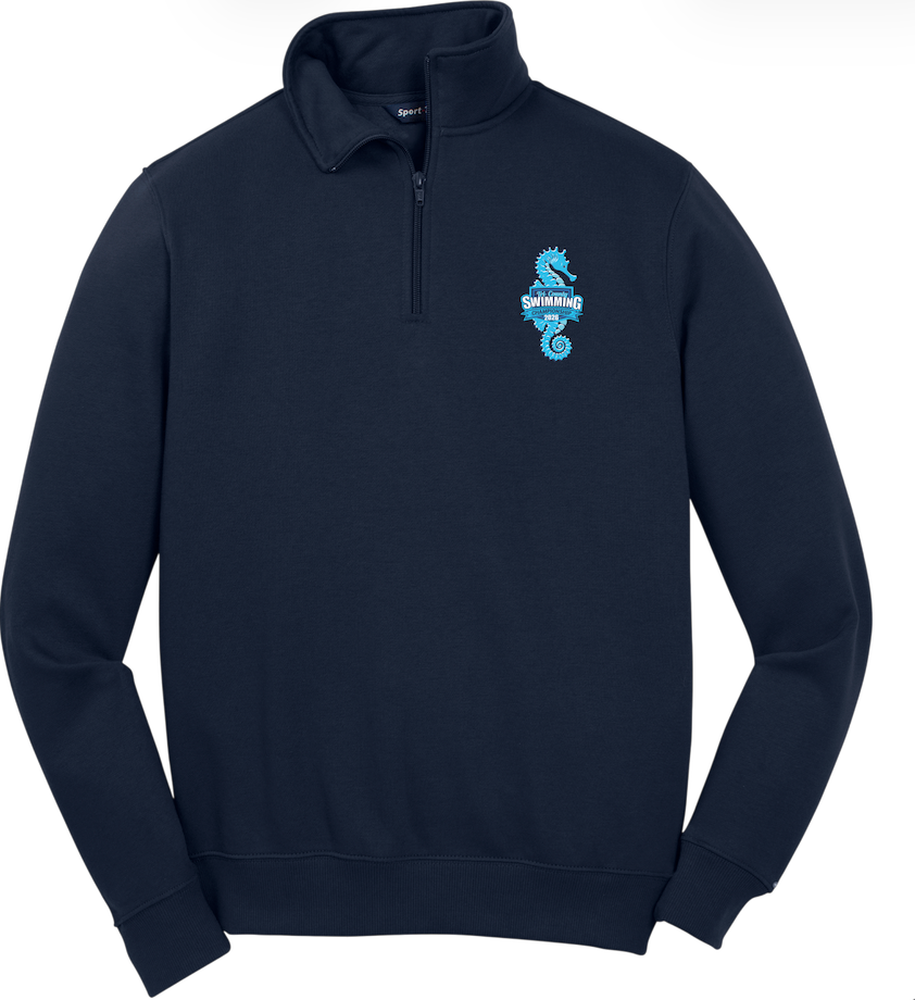 Tri-County 2026 Adult Cotton 1/4-Zip Pullover - Navy - Image 2